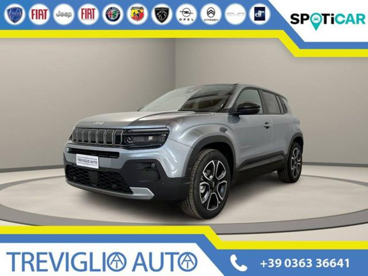 Jeep Avenger 1.2 turbo e-hybrid mhev Summit fwd 110cv edct6