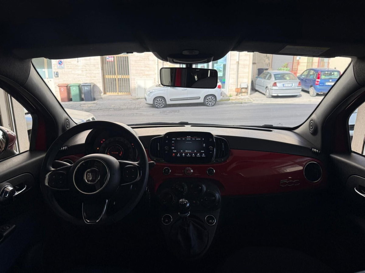 Fiat 500 1.0 Hybrid Red (6)