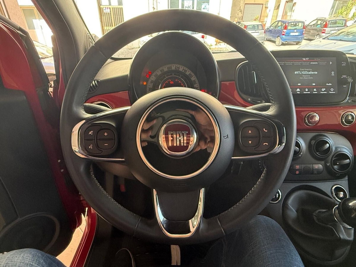 Fiat 500 1.0 Hybrid Red (8)