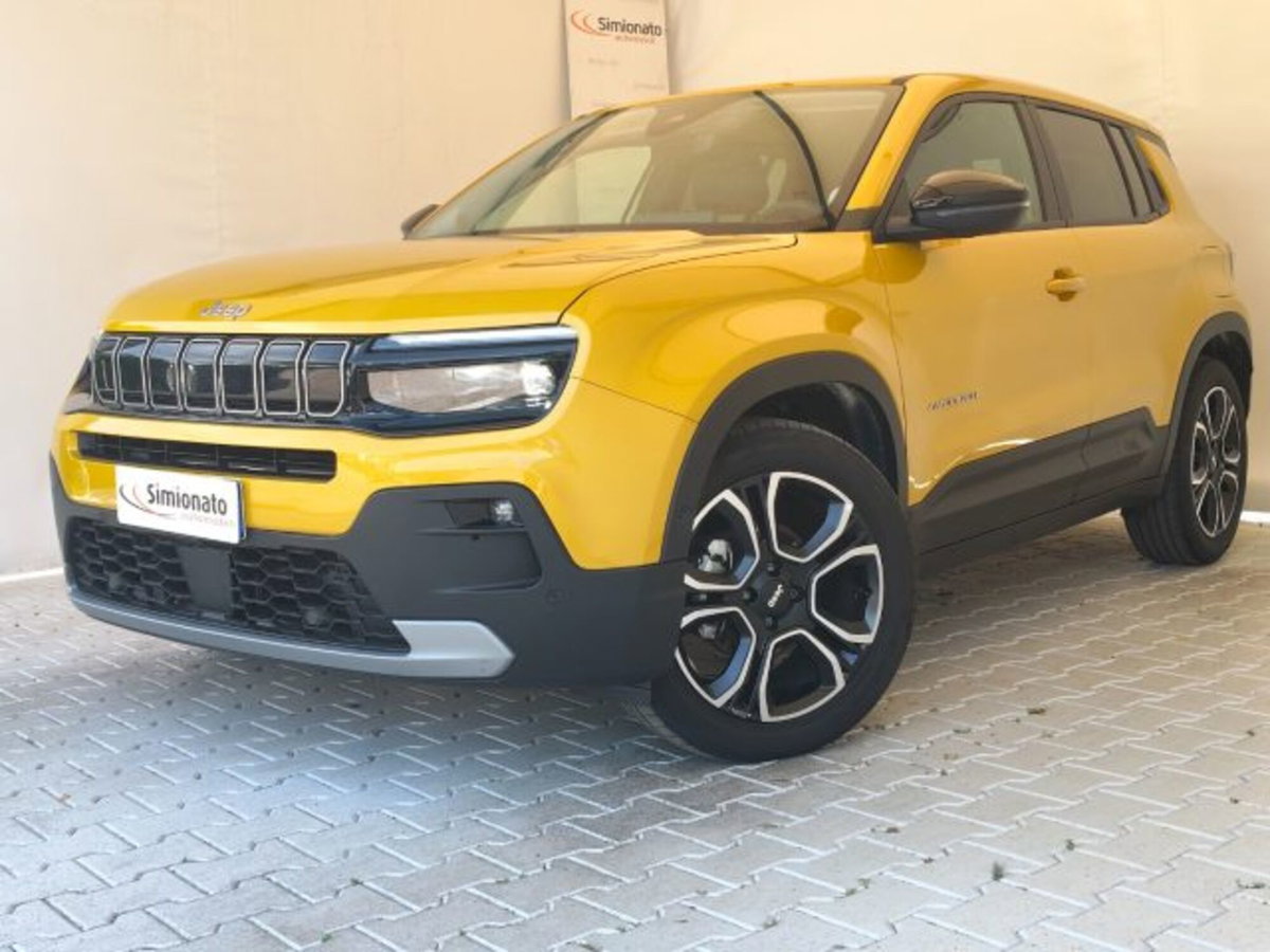 Jeep Avenger 1.2 turbo Summit fwd 100cv