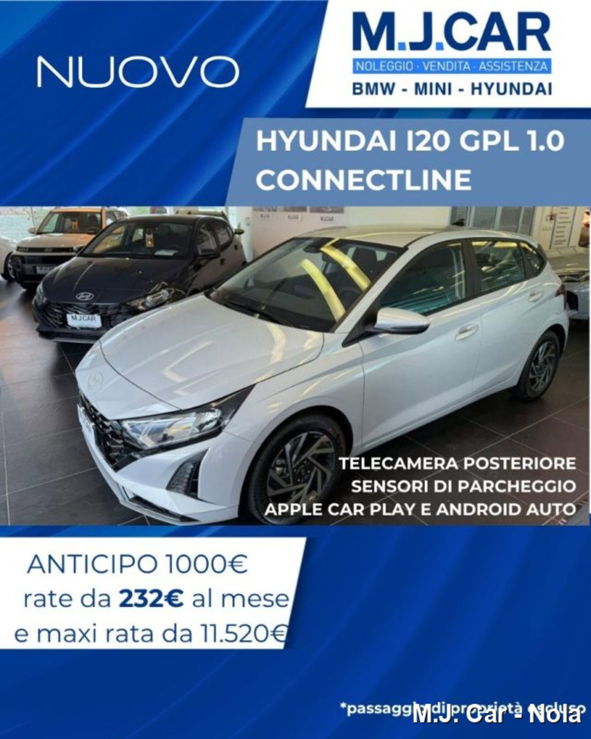 Hyundai i20 1.0 t-gdi Prime 90cv mt