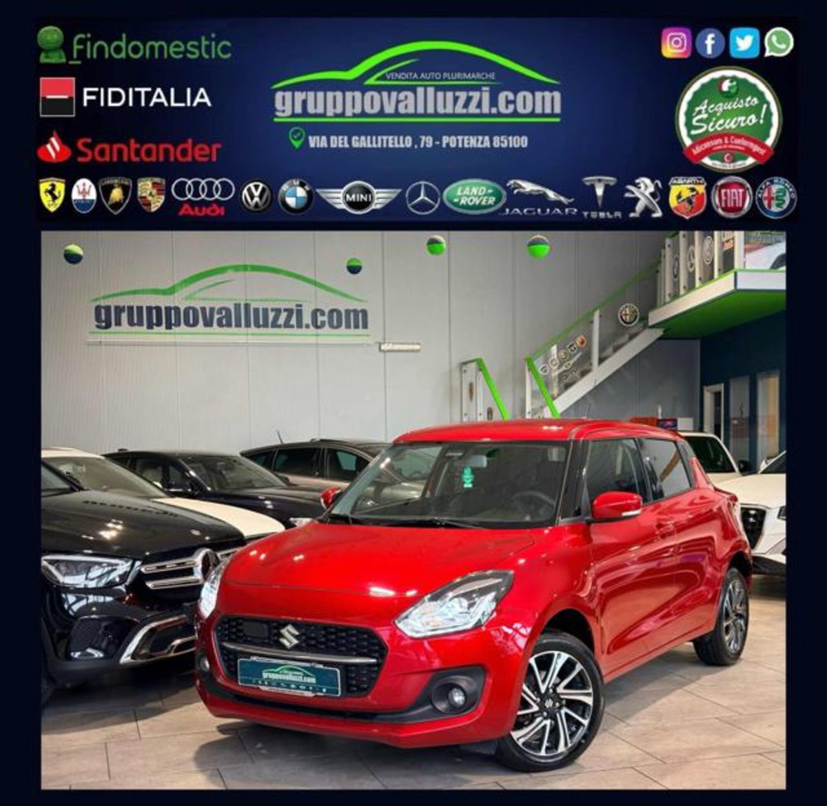 Suzuki Swift 1.2h Top 4wd allgrip