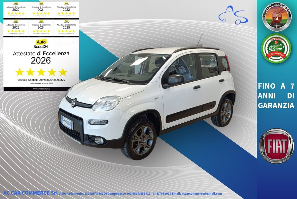 Fiat Panda 1.3 MJT 95 CV S&S 4x4