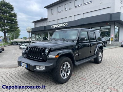 Jeep Wrangler Unlimited 2.2 Mjt II Sahara usata