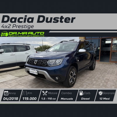 Dacia Duster 1.5 dCi 8V 110 CV 4x2 Prestige usata
