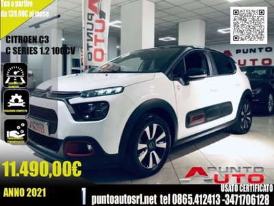 Citroen C3 PureTech 83 S&S Shine usata
