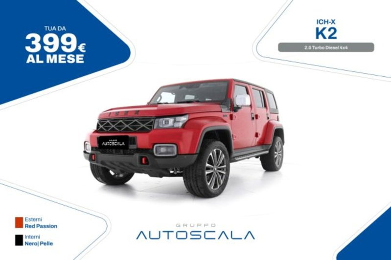 ICH-X K2 K2 2.0 turbo diesel 4x4 162cv auto