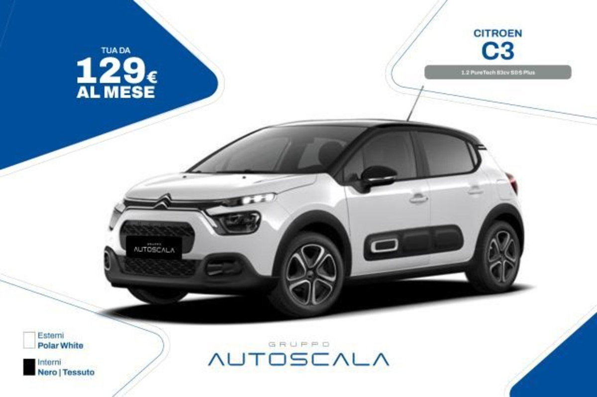 Citroen C3 1.2 puretech You s&s 83cv neopatentati