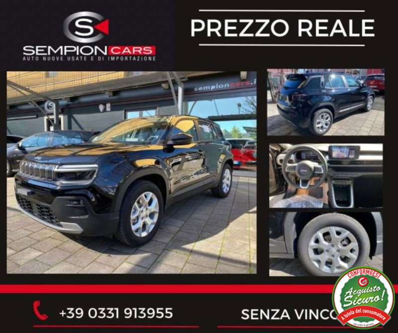 Jeep Avenger 1.2 turbo e-hybrid mhev Altitude fwd 110cv edct6