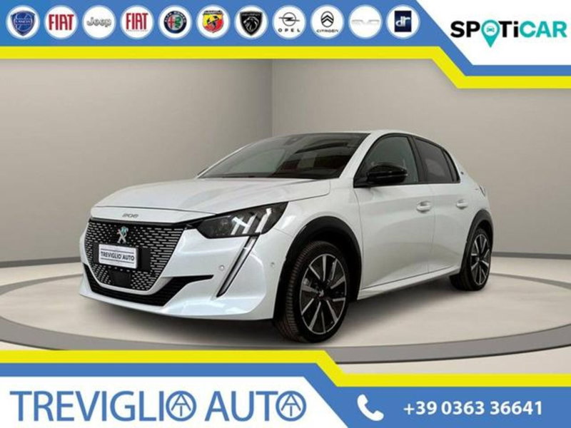 Peugeot 208 motore elettrico 136 CV 5 porte GT