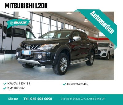 Mitsubishi L200 2.4 DI-D/181CV Double Cab Intense Hp Mivec SDA usato