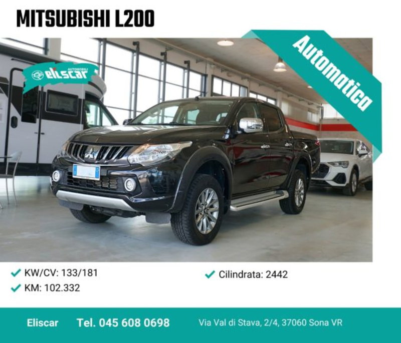Mitsubishi L200 2.4 DI-D/181CV Double Cab Intense Hp Mivec SDA