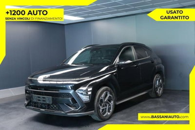 Hyundai Kona 1.0 T-GDI Hybrid 48V iMT NLine usata