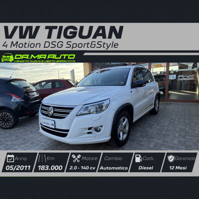 Volkswagen Tiguan 2.0 TDI DPF 4MOTION DSG Sport & Style usata