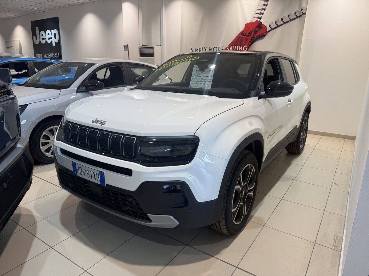 Jeep Avenger 1.2 turbo e-hybrid mhev Summit fwd 110cv edct6