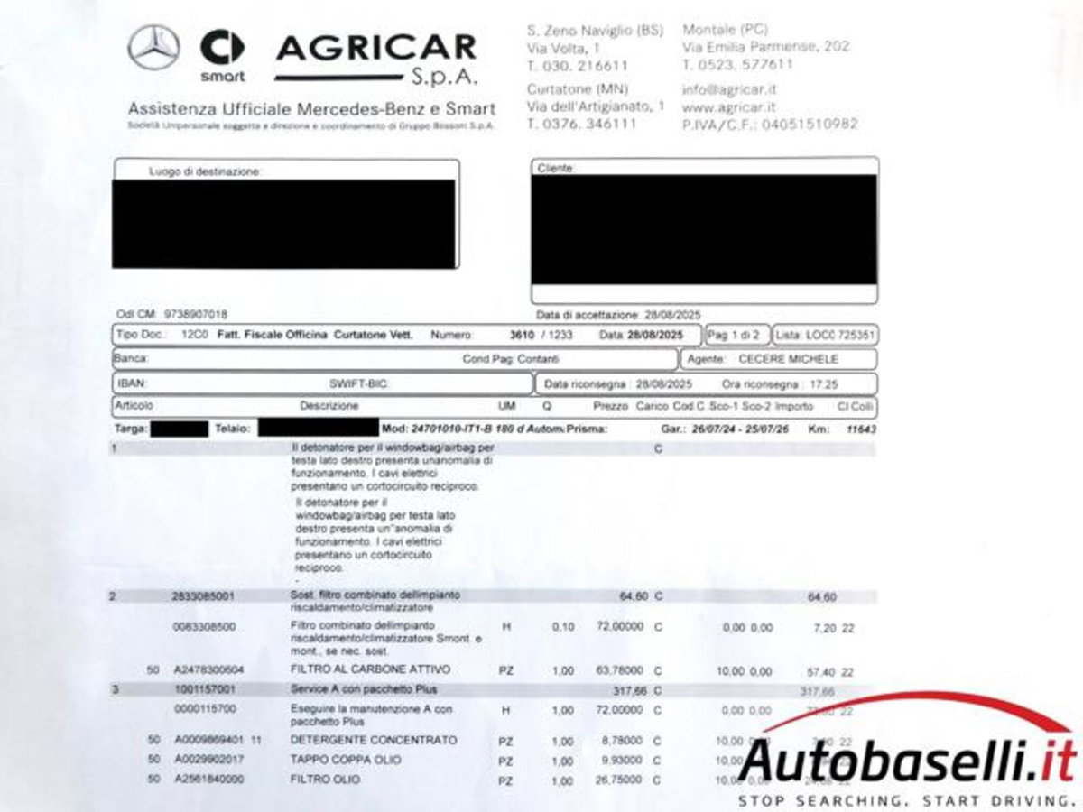 Mercedes-Benz Classe B 180 d AMG Line Advanced Plus auto (6)