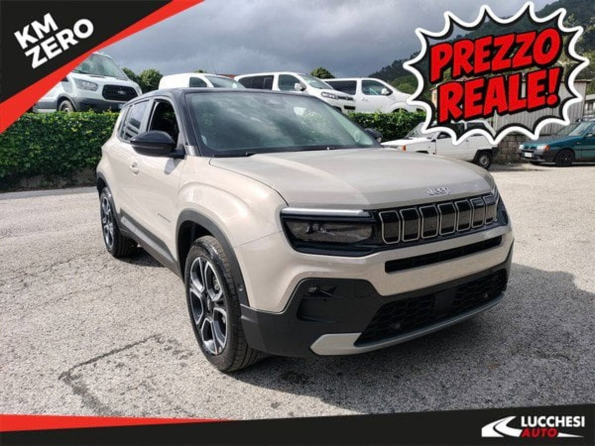 Jeep Avenger 1.2 turbo e-hybrid mhev Summit fwd 110cv edct6