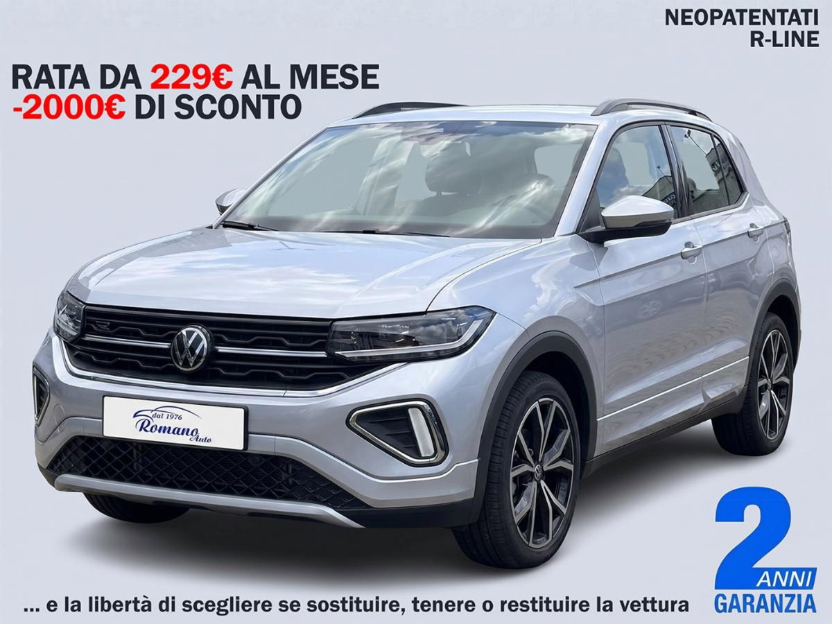Volkswagen T-Cross 1.0 tsi R-Line 115cv