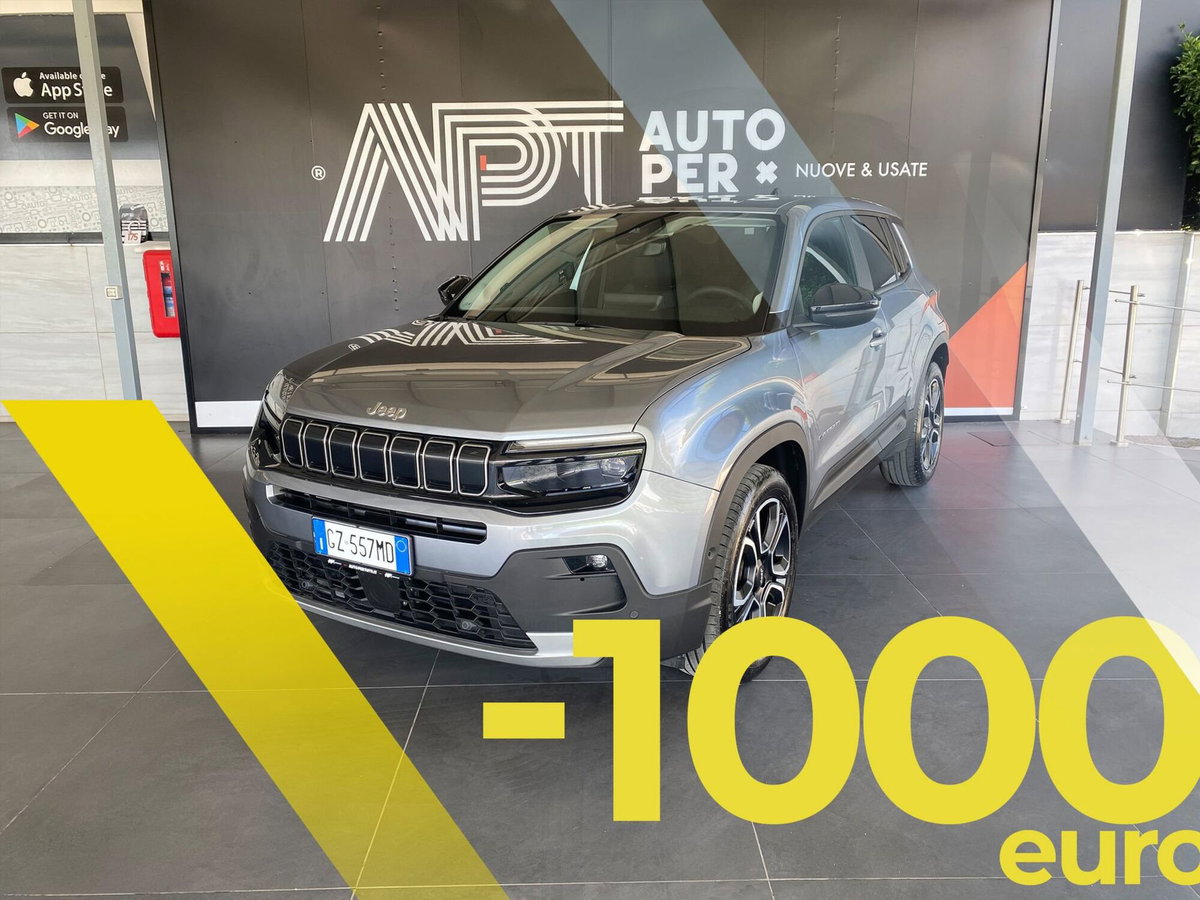 Jeep Avenger 1.2 turbo Summit fwd 100cv