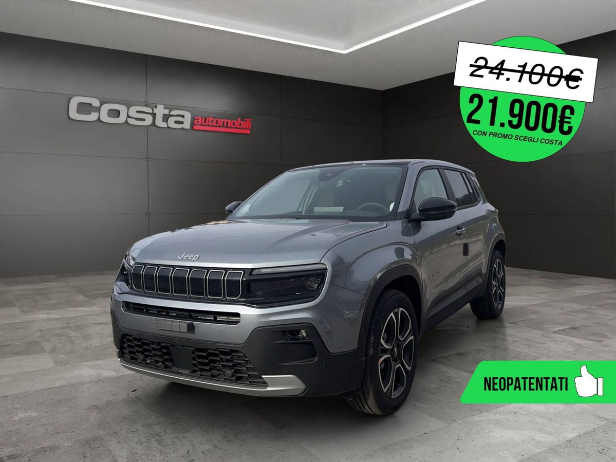 Jeep Avenger 1.2 turbo Summit fwd 100cv