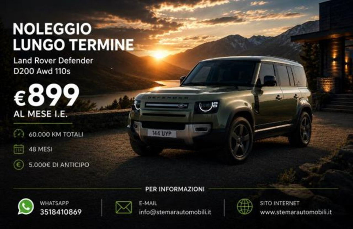 Land Rover Defender 110 3.0D I6 250 CV AWD Auto X-Dynamic S