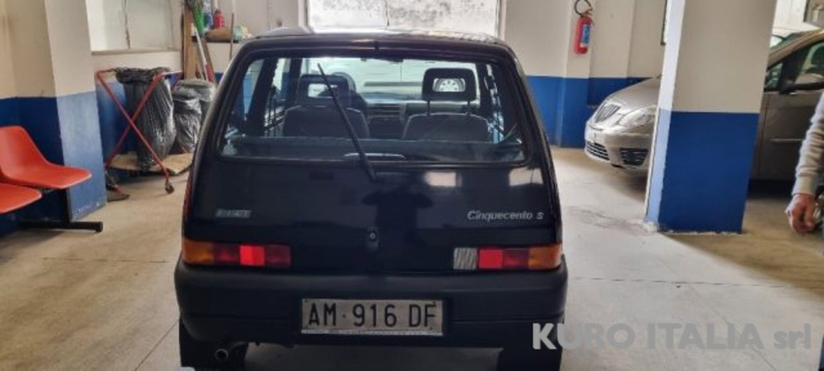 Fiat Cinquecento 900i cat S (4)