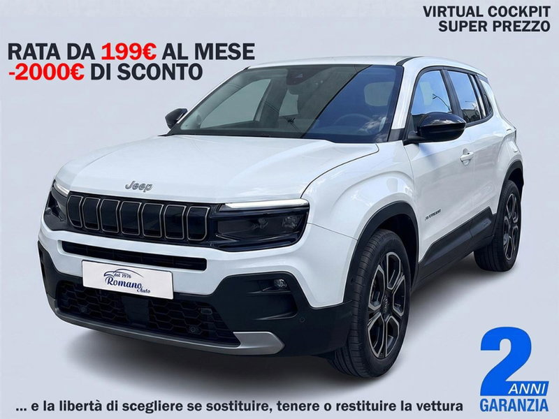 Jeep Avenger 1.2 turbo Summit fwd 100cv