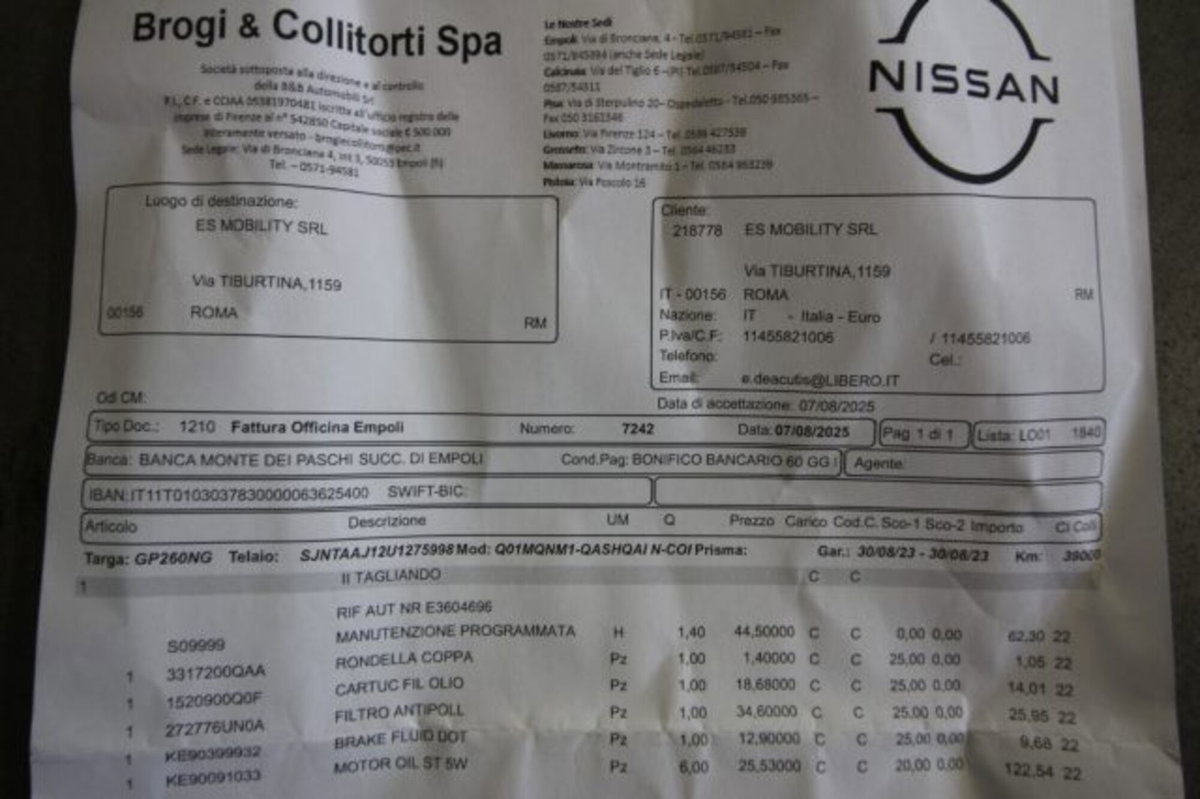 Nissan Qashqai 1.3 mhev N-Connecta 2wd 140cv (9)