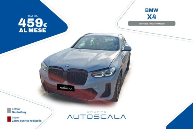 BMW X4 xDrive20d 48V Msport