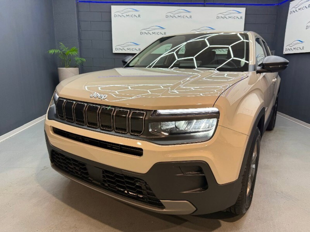 Jeep Avenger 1.2 turbo e-hybrid mhev Black Edition fwd 110cv edct6