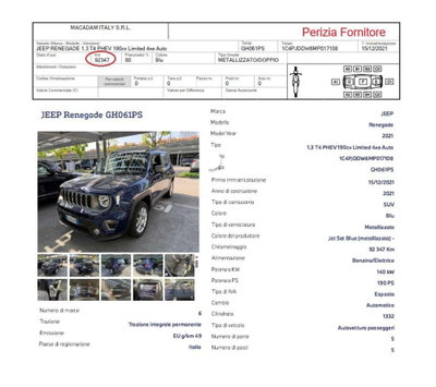 Jeep Renegade 1.3 T4 190CV PHEV 4xe AT6 Limited (14)