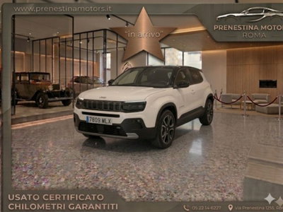 Jeep Avenger 1.2 turbo Summit fwd 100cv usata