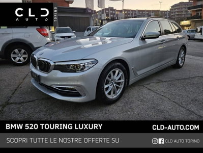 BMW Serie 5 Touring 520d  Luxury usata