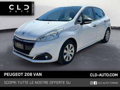 Peugeot 208 HDi 68 CV 5 porte Van usata