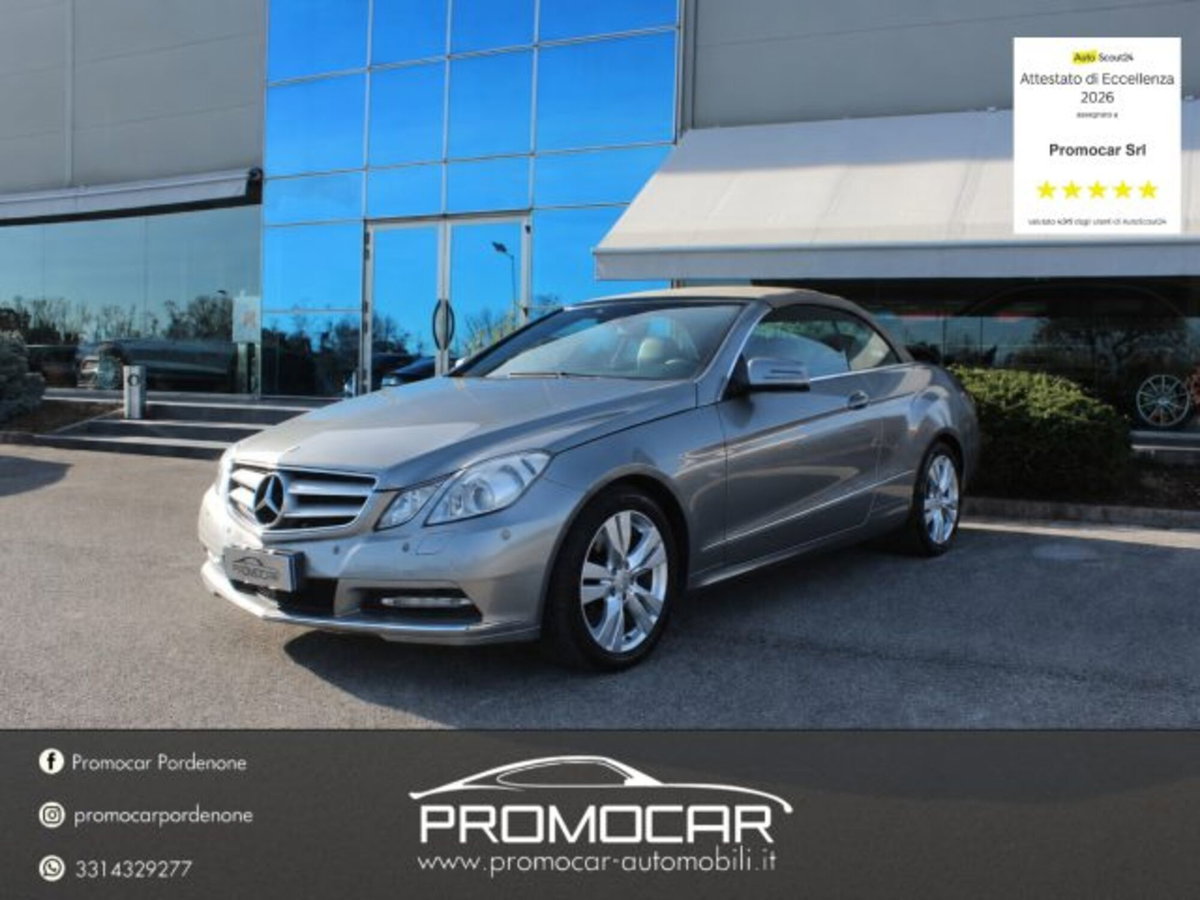 Mercedes-Benz Classe E Cabrio 250 CDI Cabrio BlueEFFICIENCY
