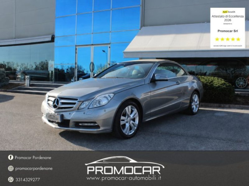 Mercedes-Benz Classe E Cabrio 250 CDI Cabrio BlueEFFICIENCY