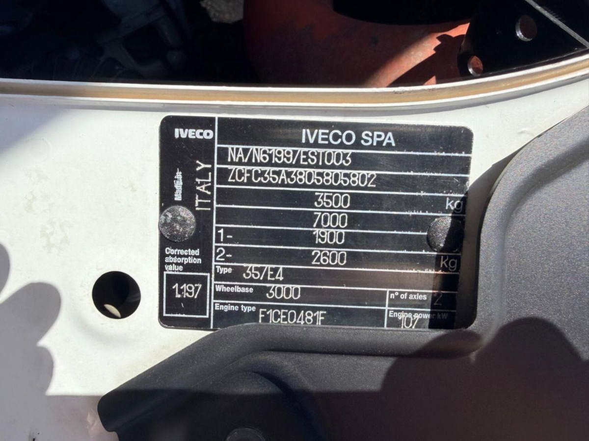 Iveco Daily Telaio 35C15 3.0 Hpi PL-RG Cabinato (6)