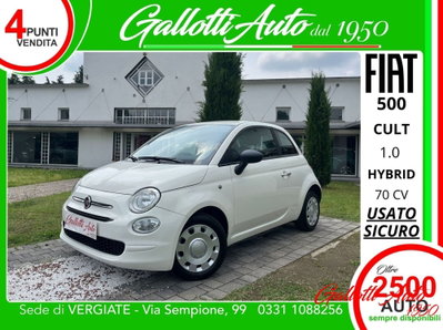 Fiat 500 1.0 Hybrid Cult usata