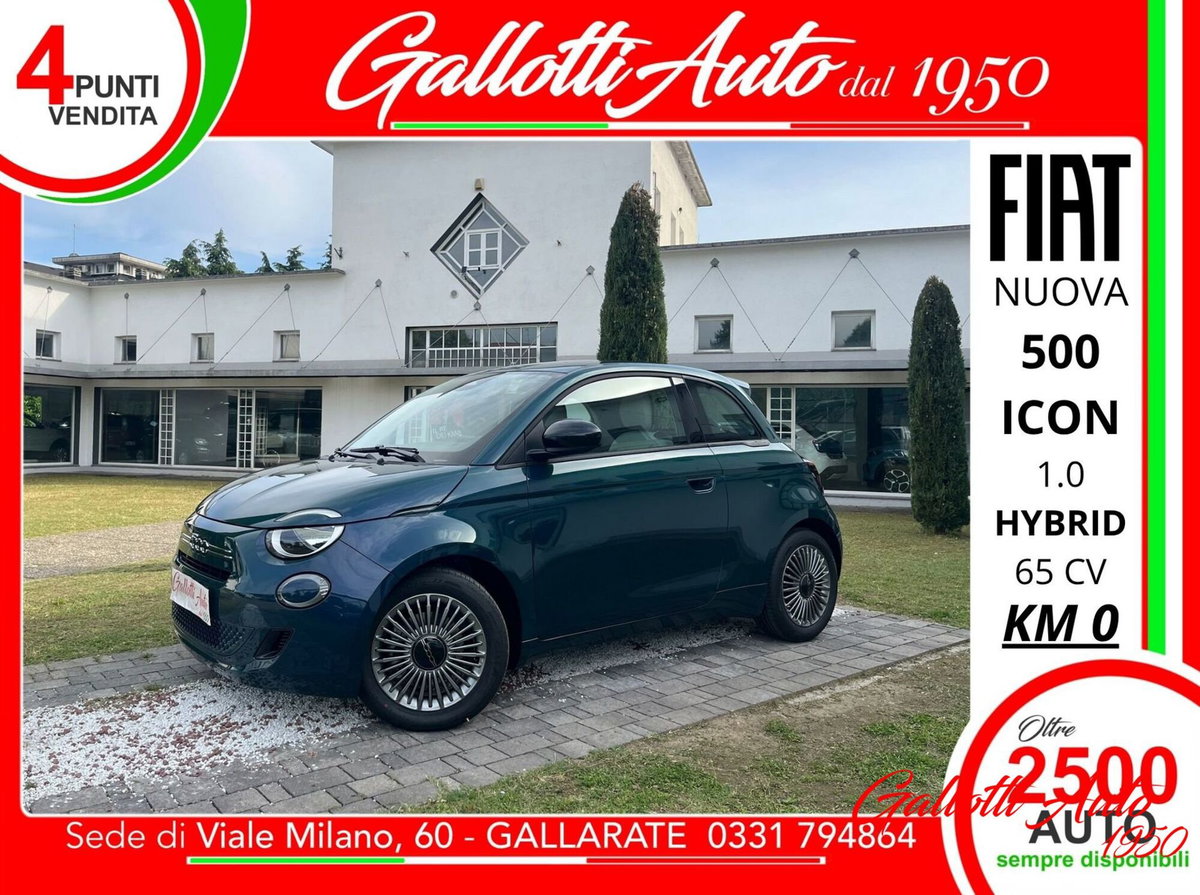 Fiat 500 1.0 hybrid Icon