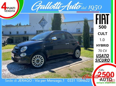 Fiat 500 1.0 hybrid 70cv usata
