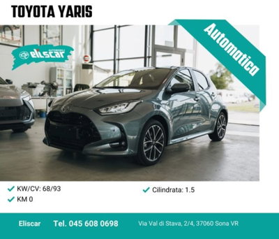 Toyota Yaris 1.5 Hybrid 5 porte Energy nuova