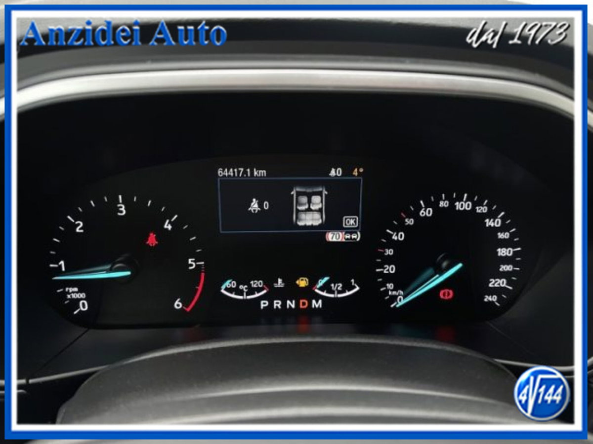 Ford Focus Station Wagon 1.5 EcoBlue 120 CV automatico SW Business Co-Pilot (12)