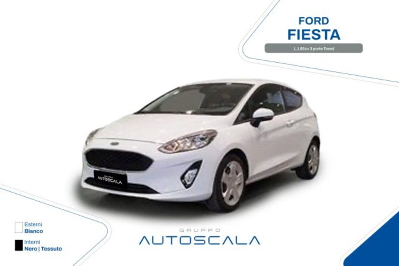 Ford Fiesta 1.1 85 CV 3 porte  Trend