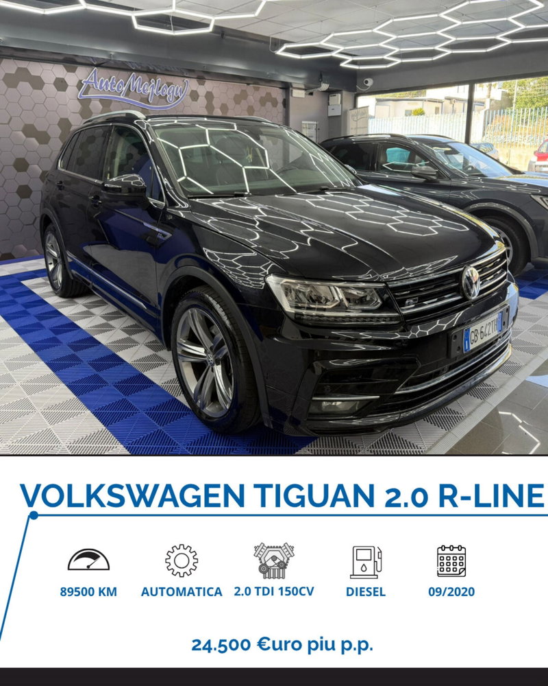 Volkswagen Tiguan 2.0 TDI 150 CV SCR DSG 4MOTION R-Line
