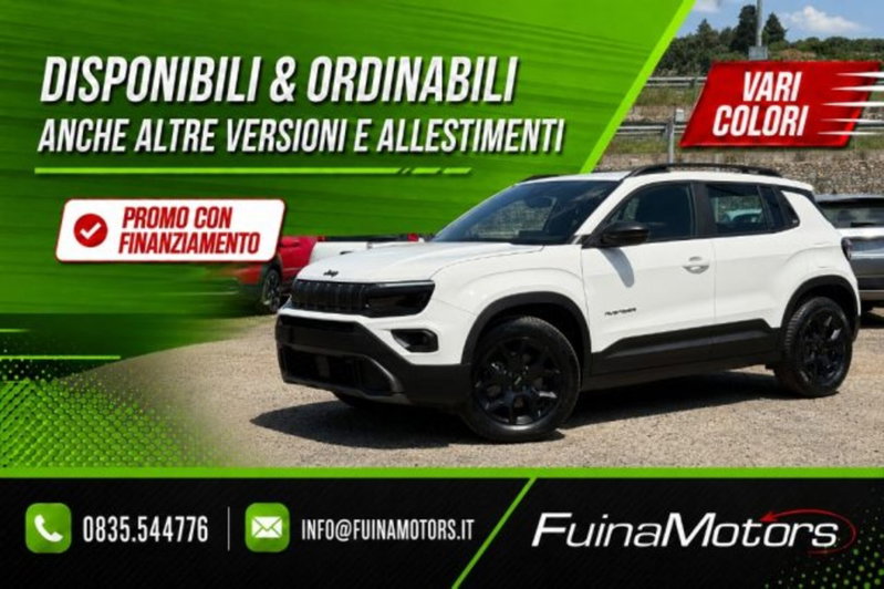 Jeep Avenger 1.2 turbo e-hybrid mhev Upland 4xe 145cv edct6