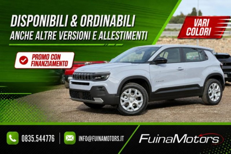 Jeep Avenger 1.2 turbo e-hybrid mhev Altitude fwd 110cv edct6