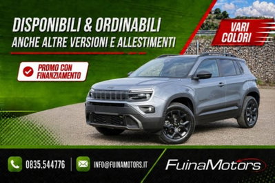 Jeep Avenger 1.2 turbo e-hybrid mhev Overland 4xe 145cv edct6 nuova
