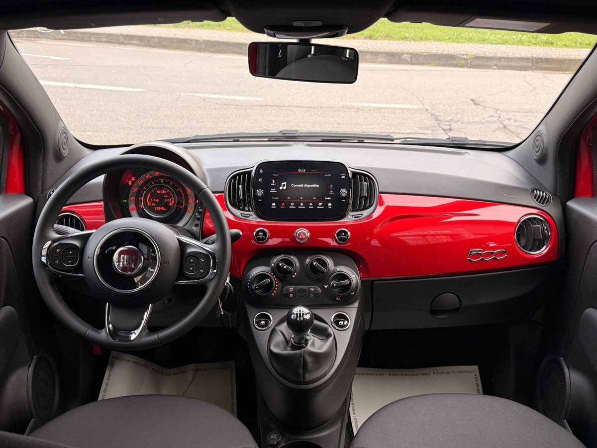 Fiat 500 1.0 Hybrid Red (10)
