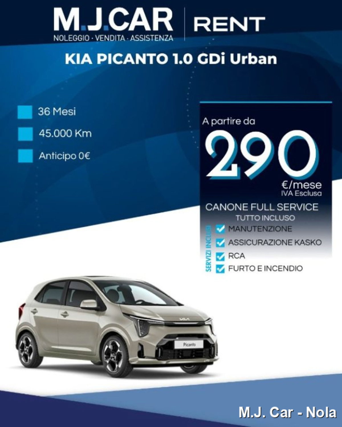 Kia Picanto 1.0 gdi Urban