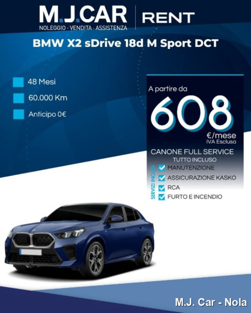 BMW X2 sdrive 18d MSport auto